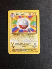 Pokemon - Electrode - Base Set Unlimited - 21/102 LP on eBay