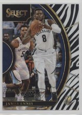 2017-18 Panini Select Concourse Zebra Prizm James Ennis #53 5tb