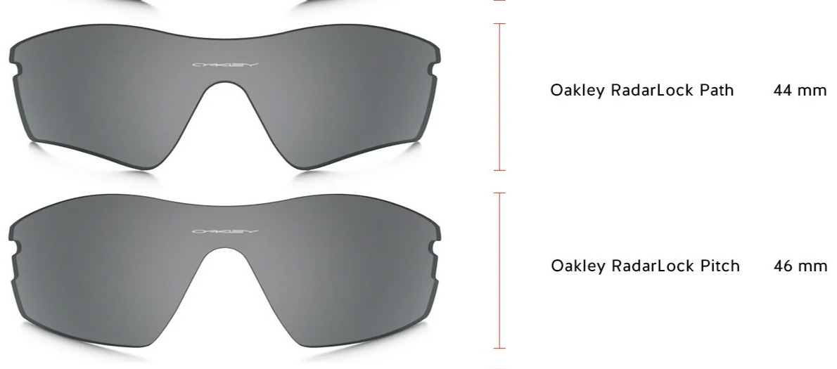 OAKLEY RADARLOCK PATH VENTED GREY IRIDIUM LENS SUNGLASSES