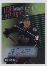 2023-24 Synergy Light Up The Night Rookies Green /99 Stanislav Svozil Auto 09wc