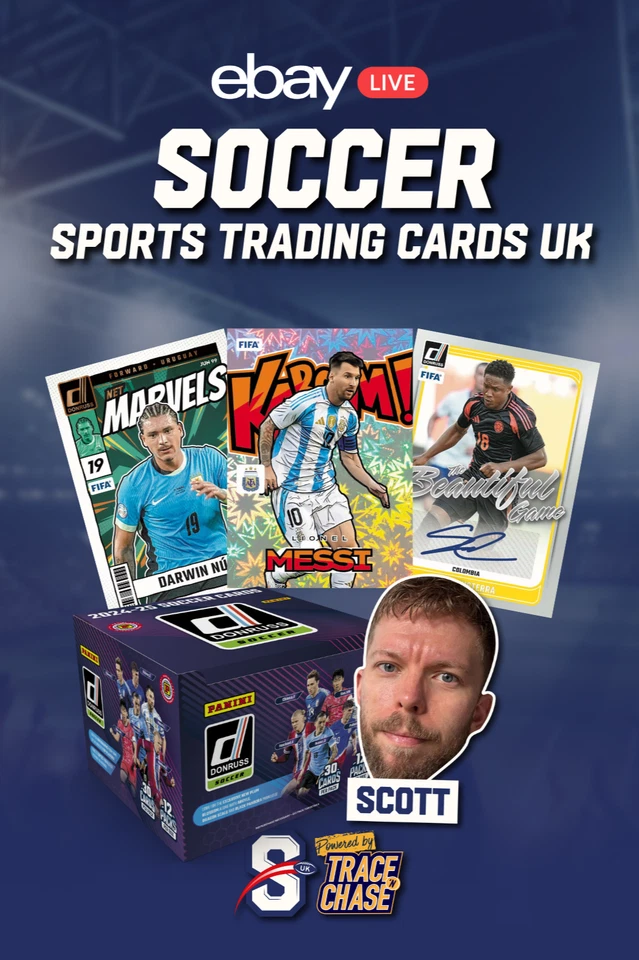 £1 Start Panini Donruss Soccer International Hobby Box Break! PYP/PYT