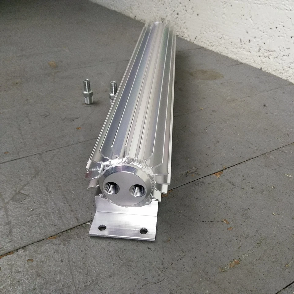 1949-54 Chevy Bel Air 20" Engine Oil Transmission Fluid Cooler sbc 283 265 noma - Image 4 of 4