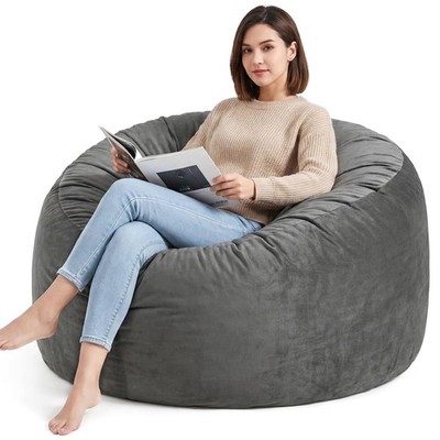3FT Bean Bag Chair for Teens-with Memory Foam Filling, Bean Bags with Ultra S...
