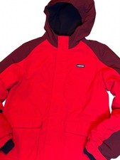 Land s End Boys 14-16 Hooded Jacket Waterproof Windproof Antistatic Full Zip