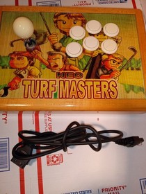NEO GEO AES SNK ARCADE Custom Controller NEO TURF MASTERS USA PRO MADE & SELLER