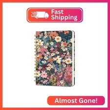 Hllwxrk Lined Spiral Journal Notebook for Work A5, 160 Pages, Floral