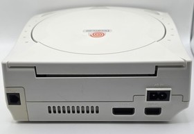 SEGA Dreamcast HKT-3020 Home Console - White Battery Mod Tested Working