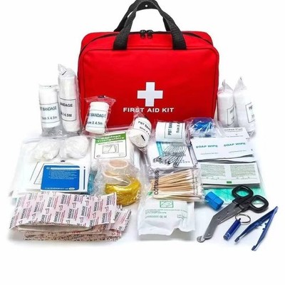 First Aid Kit 160 Pcs Camping Emergency Survival Kit for Car Home Office Hiking