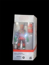 Star Wars The Black Series Scout Trooper  Holiday Edition  Action Figure New
