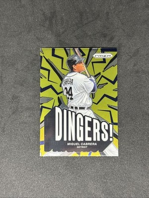 Miguel Cabrera #17 - Dingers - 2025 Panini Prizm | eBay