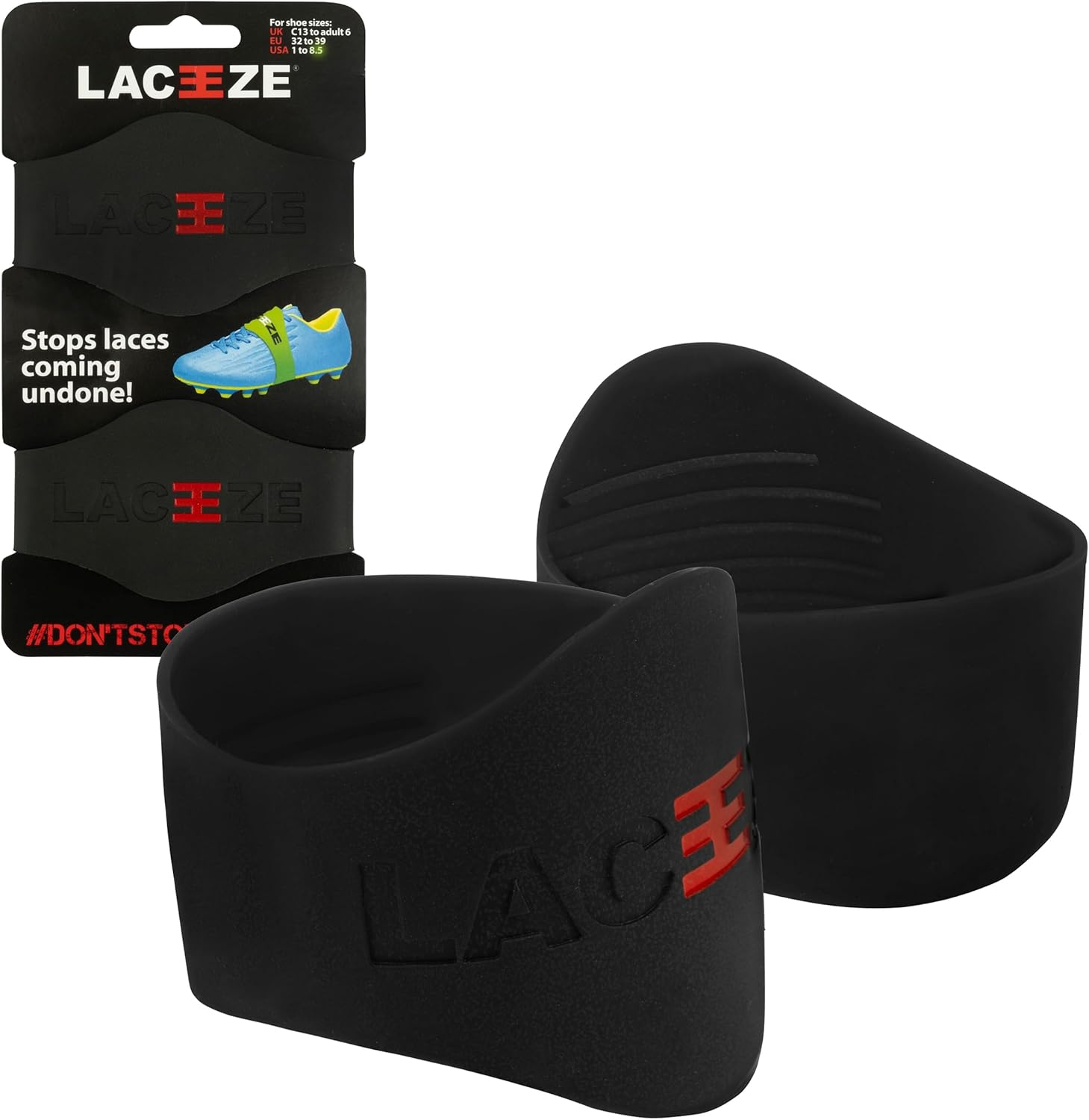 – as Seen on Dragons' Den – Ribbed Technology – Secure Laces, Prevents Unravelin