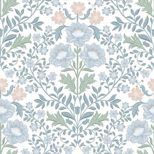Floral Wallpaper Peel and Stick Wallpaper 17.3"X78.8" Boho Contact Paper Removab