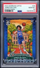 2024 PANINI DONRUSS OPTIC DOWNTOWN #28 JARED MCCAIN PSA 10