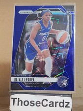 2024 Panini WNBA Blue Velocity Prizm #95 Olivia Epoupa