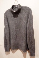LOFT Gray Turtleneck Sweater Sz M GUC