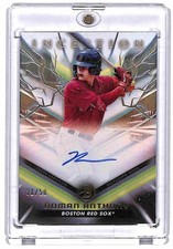 2023 Bowman Inception #BPA-RAY Roman Anthony Autographs Gold Electricity #/50
