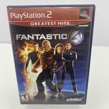 Fantastic Four Sony PlayStation 2 Tested Working - FAST shipping!