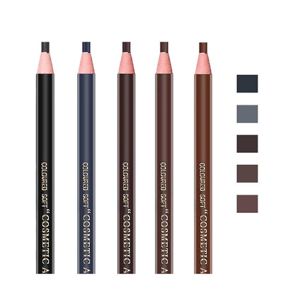 5Pcs Eyebrow Pencils for Women Peel-Off Pencil Pull Cord Brow Lamination Pencil