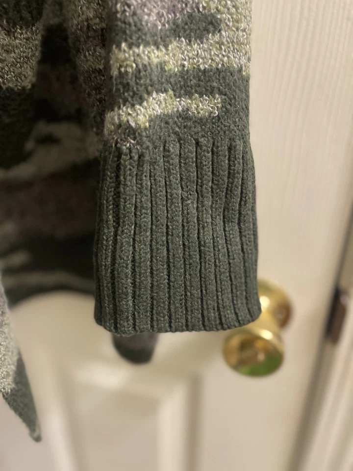 Style & Co. Cárdigan con capucha Camouflage Petite XL Foto 2 de 4