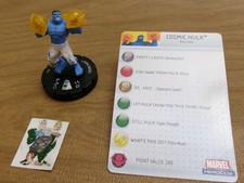  HeroClix Marvel INCREDIBLE HULK Cosmic Hulk 045 with card 