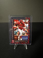 2025 Topps Series 1 Michael Siani Team Border Variation #289 Cardinals SP