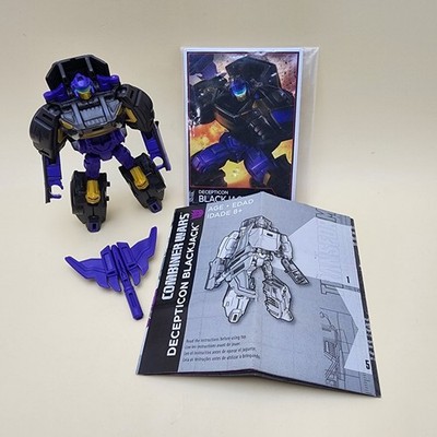TRANSFORMERS Combiner Wars (2015) BLACKJACK (Menasor) 4'' Scout [100% COMPLETE]
