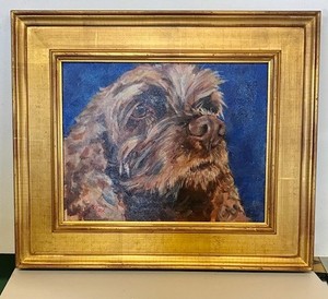 Original oil Painting of Cocker Spaniel by Karla Cook! Beautifully Framed!