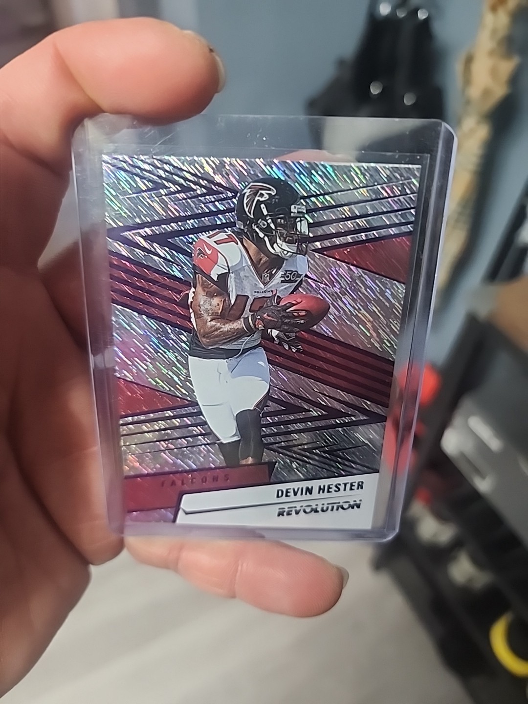 2025 Panini Revolution - Devin Hester #77 Purple Storm /175