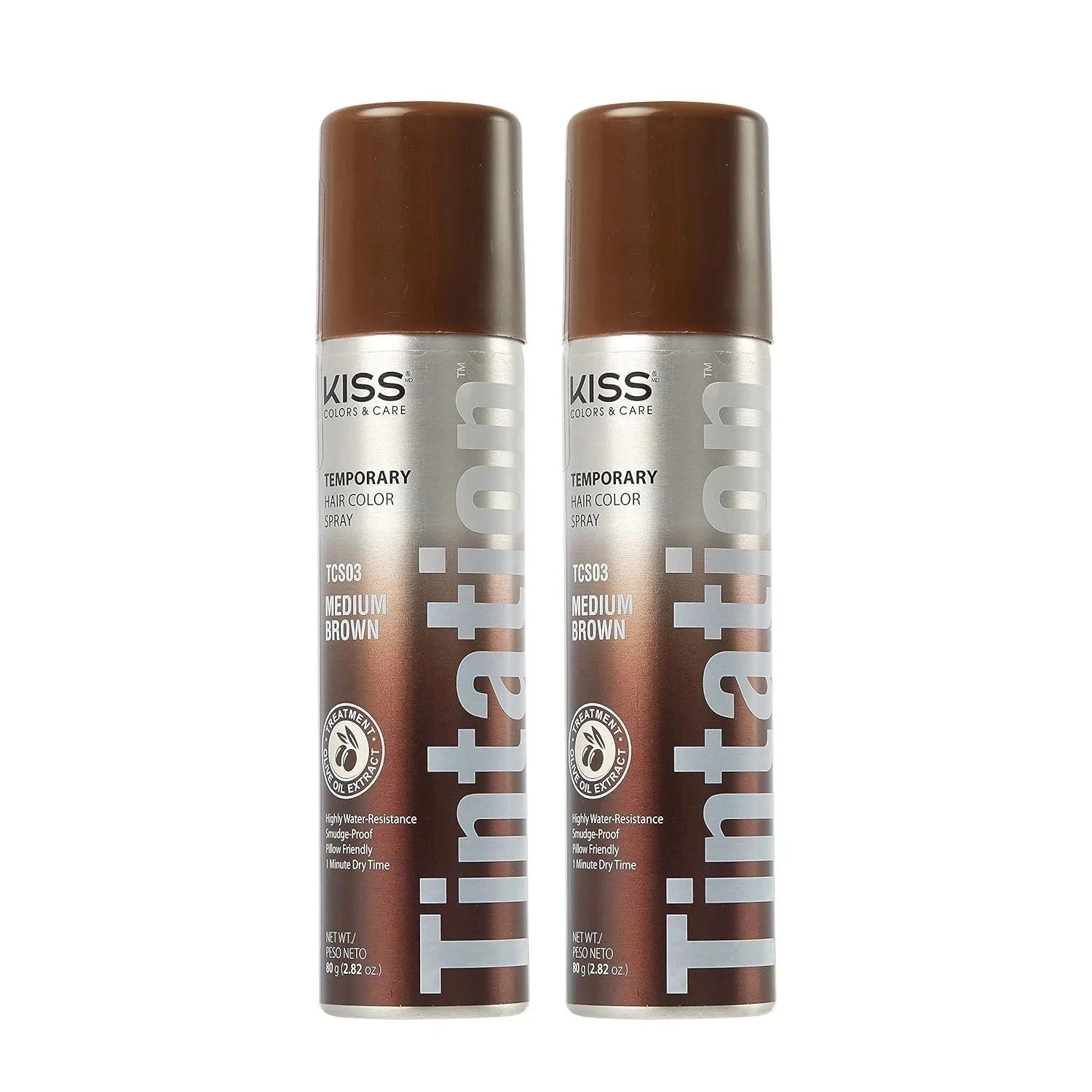Spray Medium Brown 2.82 Ounce (pack Of 2)