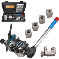Brake Line Flaring Tool Kit for 45 Degree Single, Double and Bubble Flares, 3...