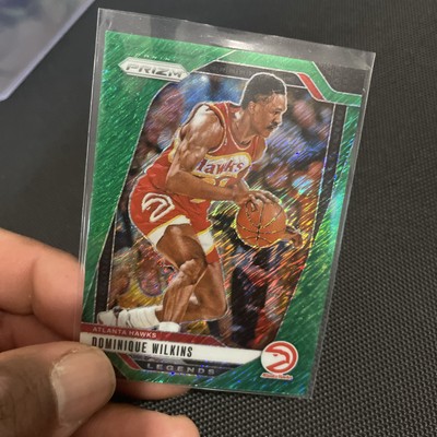 Dominique Wilkins Green Shimmer FOTL 4/5 Rare Atlanta Hawks Legends 