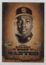 2001 Upper Deck Most Wanted Tony Gwynn #MW6 HOF yf0