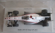 SPARK S3013 1/43 Sauber C29 #22 F1 Brazilian GP 2010 Nick Heidfeld MORE LISTED