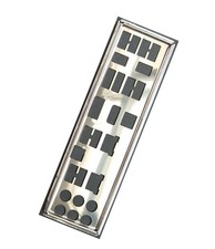 OEM I/O Shield For Asus P8Z77-V Deluxe Motherboard Backplates IO