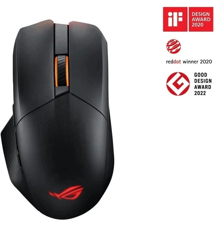 Asus ROG Chakram X Origin Gaming Mouse Wired/Wireless/Bluetooth 36000 DPI RGB Li - Image 4 of 4