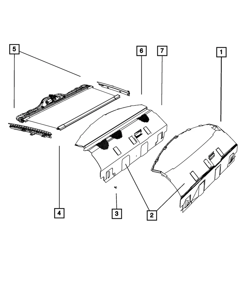 Подлинный нажимной штифт Mopar 5023174AA - Изображение 4 из 4
