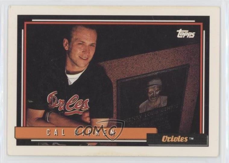 1992 Topps Cal Ripken Jr Cal Ripken #40 HOF 0b3