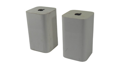 Lot of 2 Apple AirPort Extreme A1521 Dual-Band WiFi Base Station Router