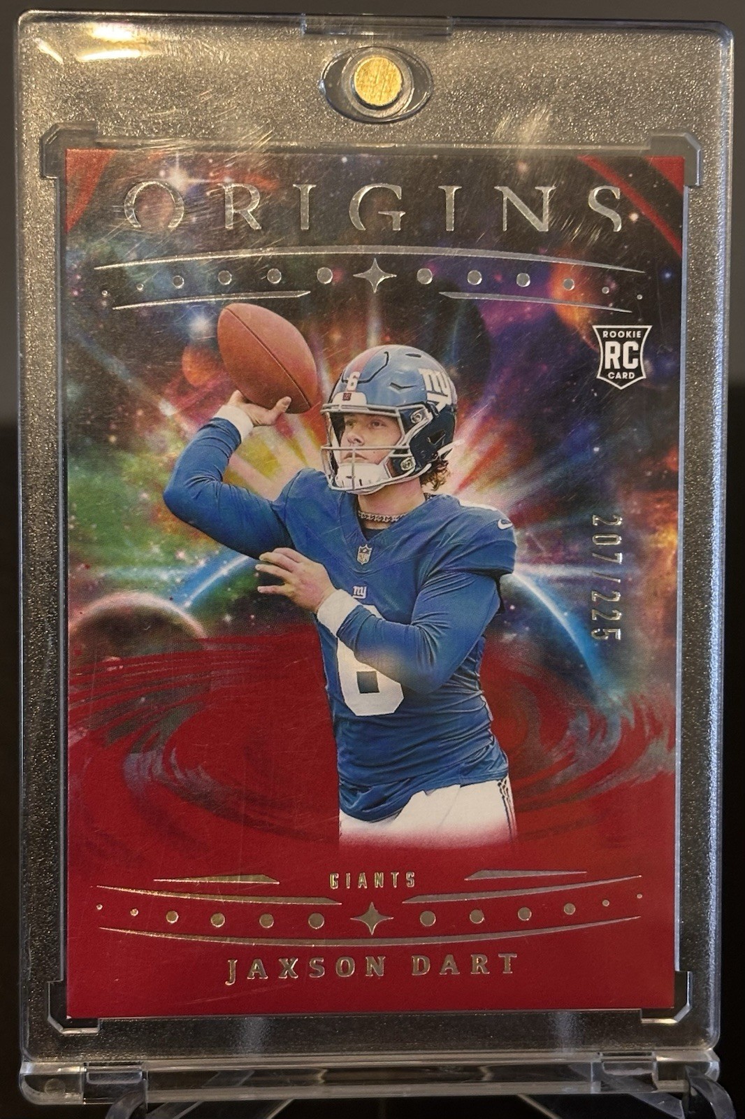 🔥Jaxson Dart-2025 Panini Origins - Rookies #145 Red /225 (RC)🔥