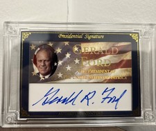 2025 POTUS A Word From The President Gerald Ford Signature RARE Auto Free Ship 