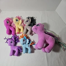 My Little Pony Plush Lot Of 6 - Twilight Sparkle, Rainbow Dash + more 2012, 2013