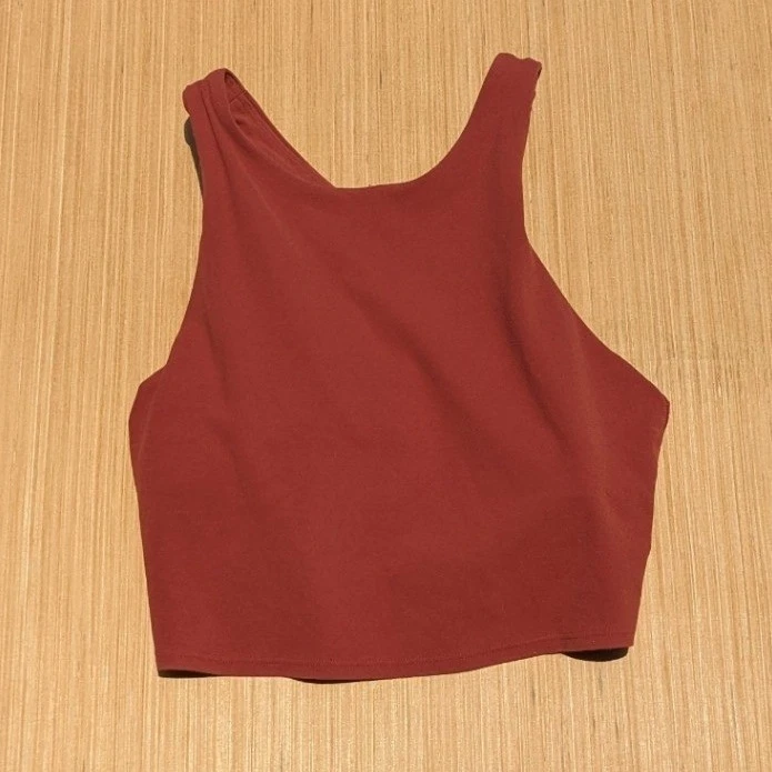 Camiseta corta Athleta Conscious Twist Powervita espalda deportiva gimnasio camiseta sin mangas mujer pequeña Foto 4 de 4