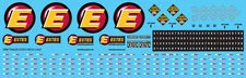N Scale - Semi-Trailer Estes 53ft Round Logo