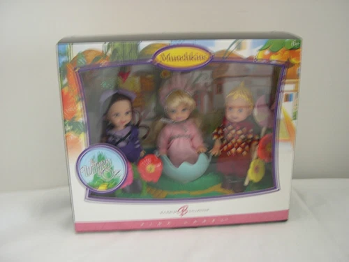 Barbie Kelly & Tommy Wizard of Oz Munchkins NEW MINT