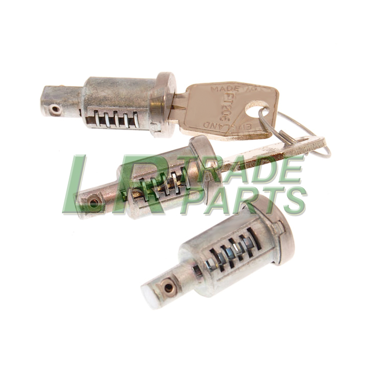 LAND ROVER DEFENDER NEW DOOR LOCK BARREL SET (3X BARRELS & 2X KEYS KIT