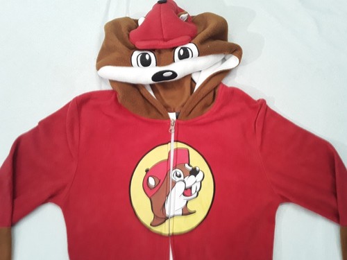 Buc-ee's Beaver one Piece, YOUTH SIZE Medium, Halloween Costume, Pajamas - Picture 5 of 13