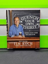 Jim Koch Quench Your Own Thirst Business Lessons Learned Audio CD Audiobook