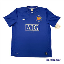 Nike Manchester United 2008 2009 Third Football Shirt Soccer Jersey Men Size XL