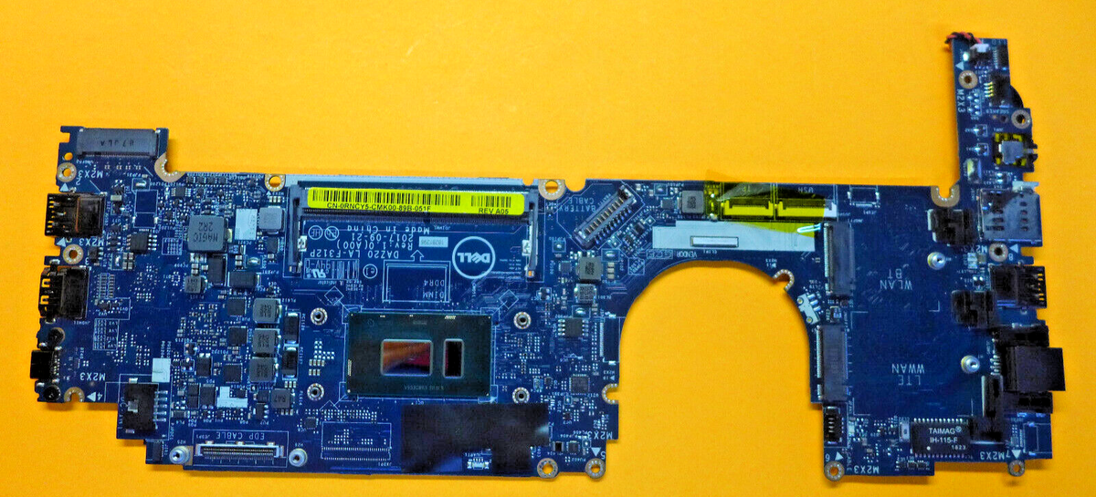 Genuine Dell Latitude 7390 Motherboard i5-8350U 1.7GHz RNCY5 Genuine Dell Latitude 7390 Motherboard i5-8350U 1.7GHz RNCY5