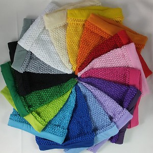 lined crochet tube top